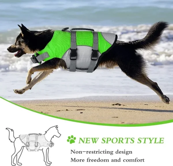 Adjustable Dog Life Jacket - Image 2